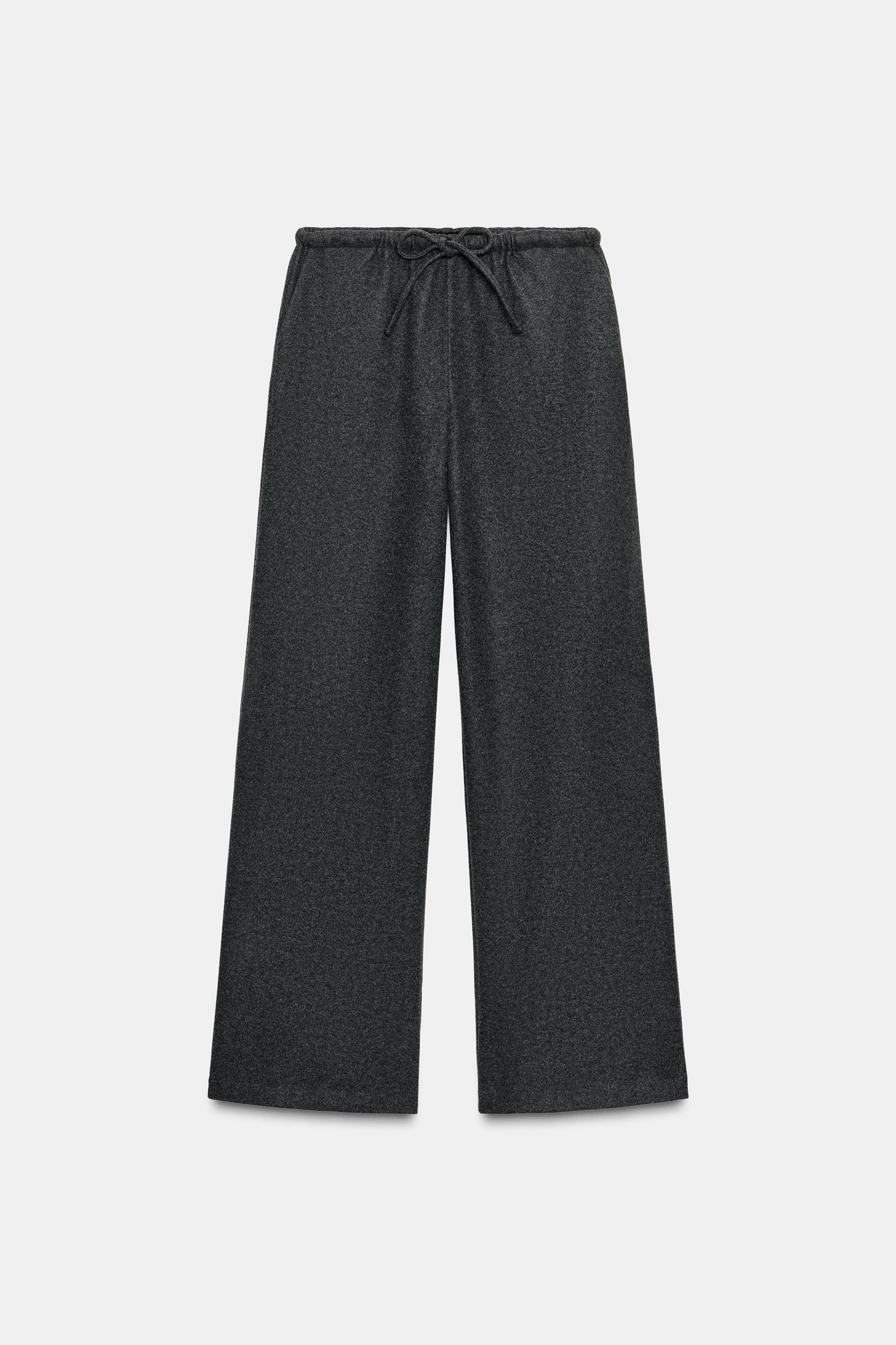 PANTALON PALAZZO AVEC NŒUD